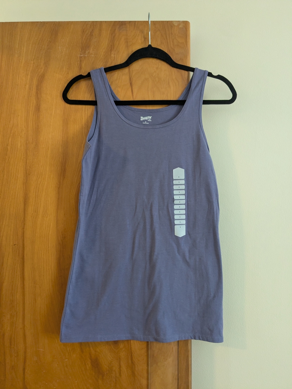 Duluth Trading Co Purple Cotton Tank Top